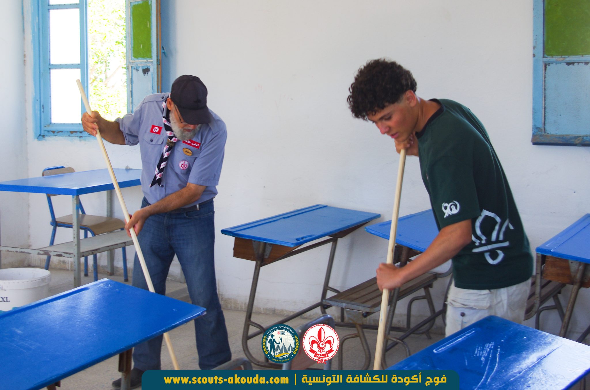 نجاحكم نجاح للوطن… وفوج أكودة للكشافة التونسية في خدمتكم!
