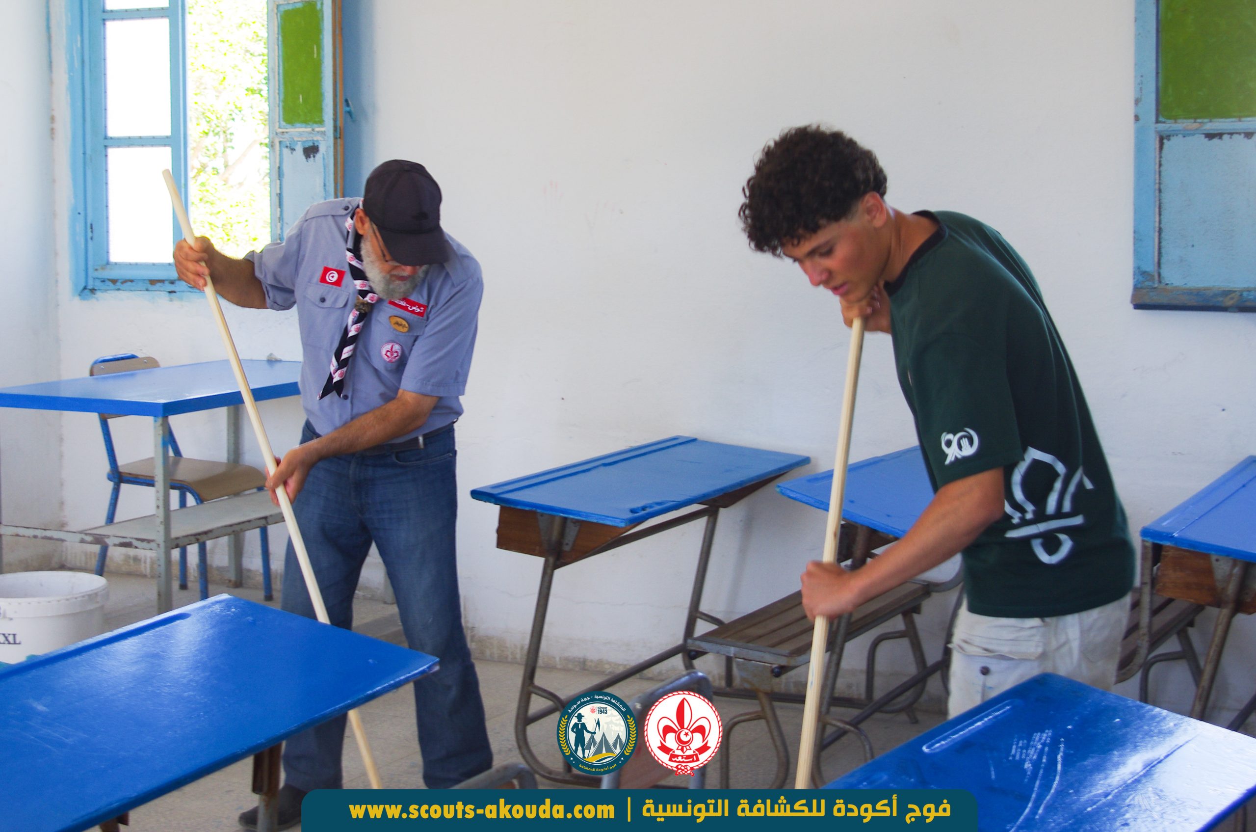 نجاحكم نجاح للوطن… وفوج أكودة للكشافة التونسية في خدمتكم!
