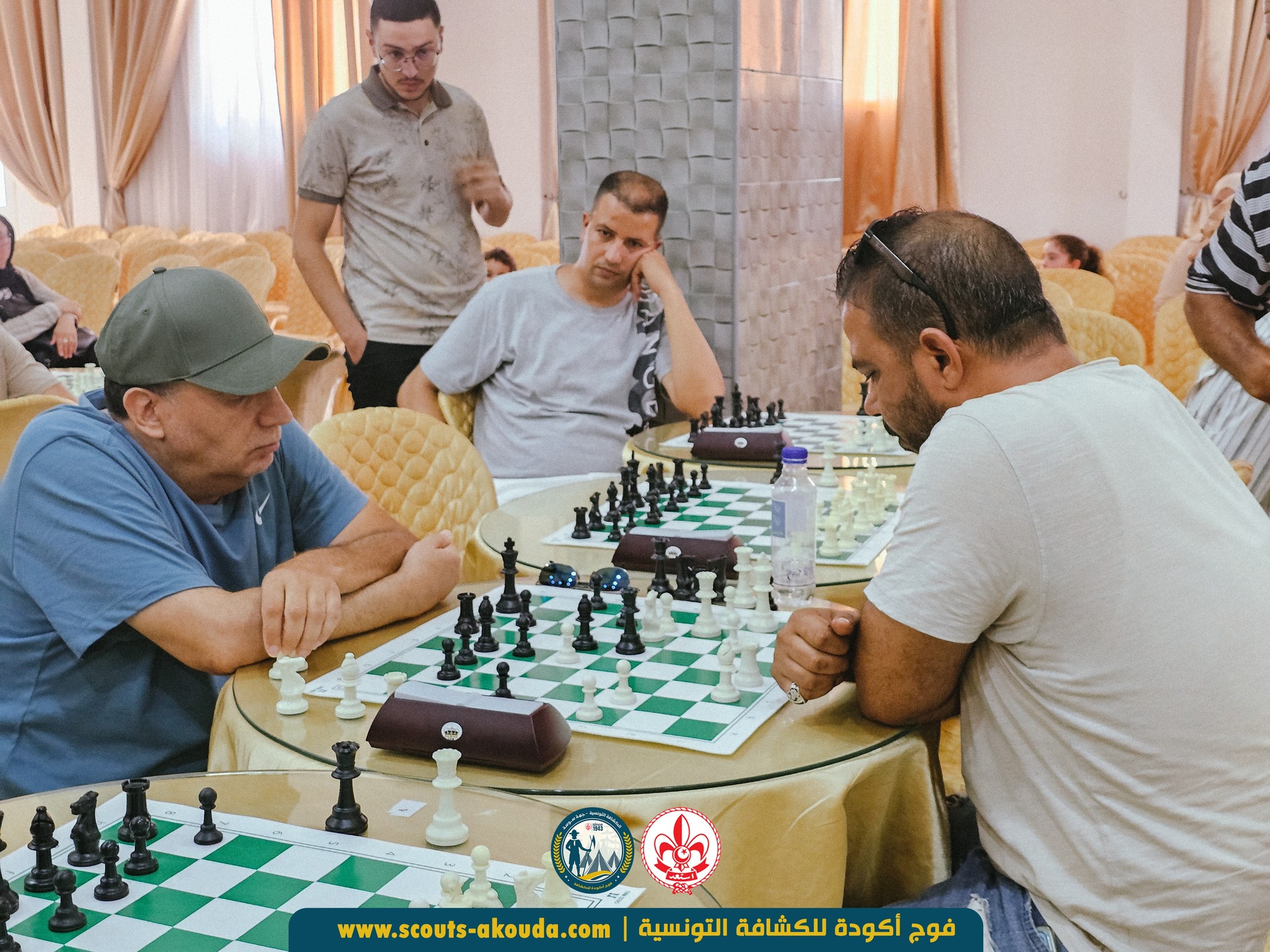 احتفاءً باليوم العالمي للشطرنج: تنظيم الدورة الأولى للشطرنج السريع بأكودة