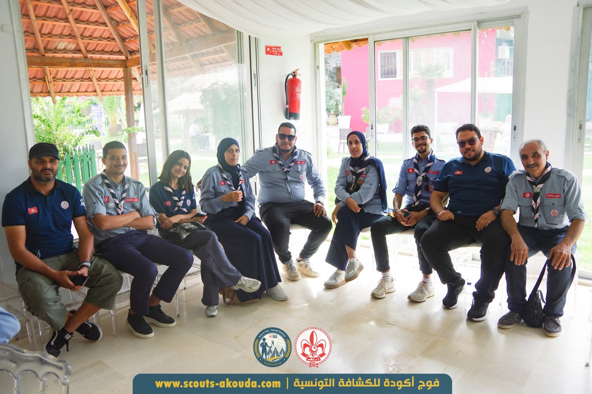 مشاركة مميّزة لفوج أكودة في المؤتمر الجهوي الثالث والعشرين لجهة سوسة