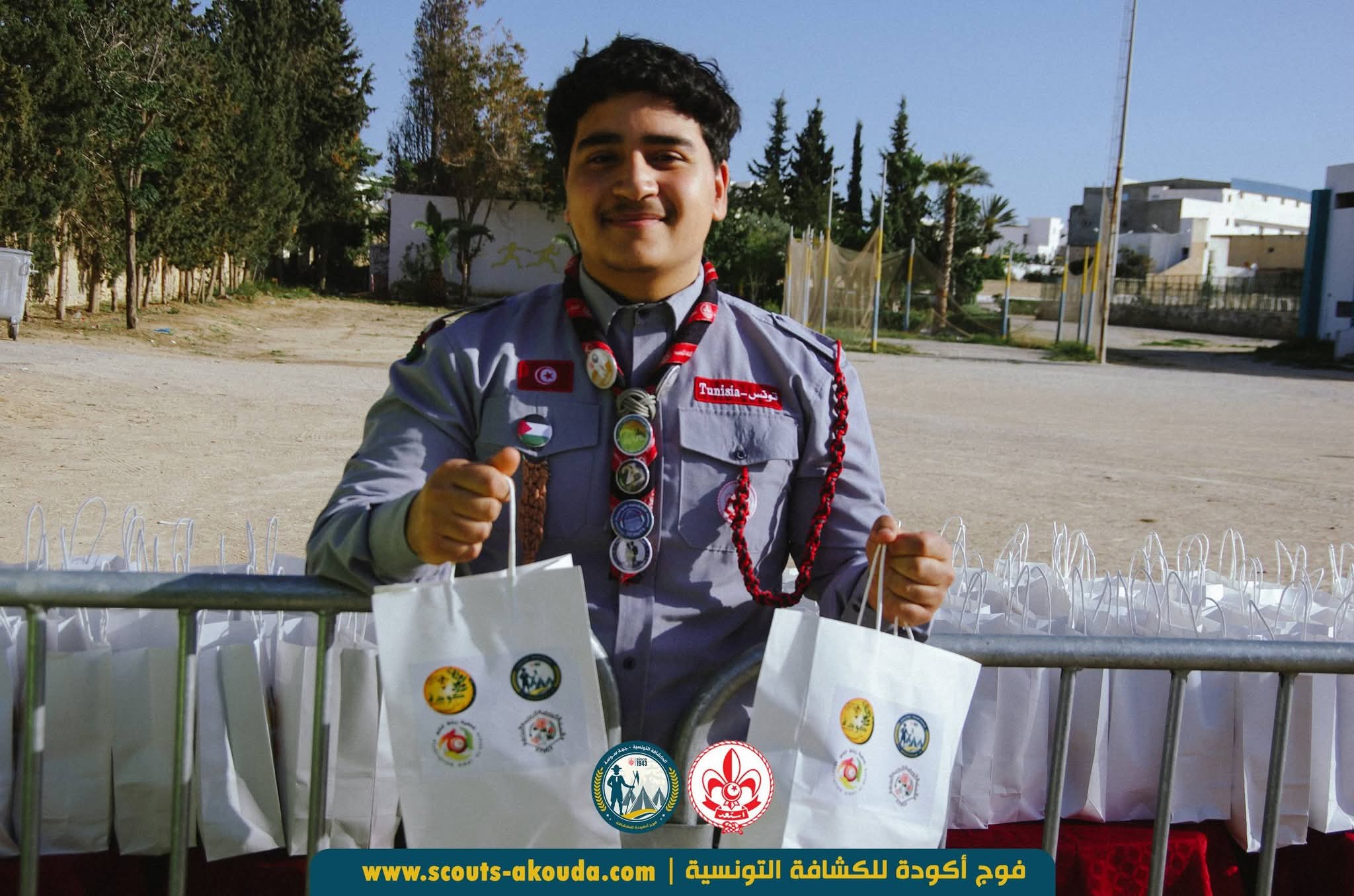 دعم مدني لإنجاح البكالوريا: فوج أكودة للكشافة في خدمة التلاميذ