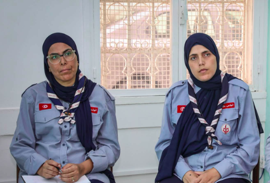 القائدة صفاء قاسم تمثّل فوج أكودة في الدورة العربية الرسمية لمساعدي قادة التدريب